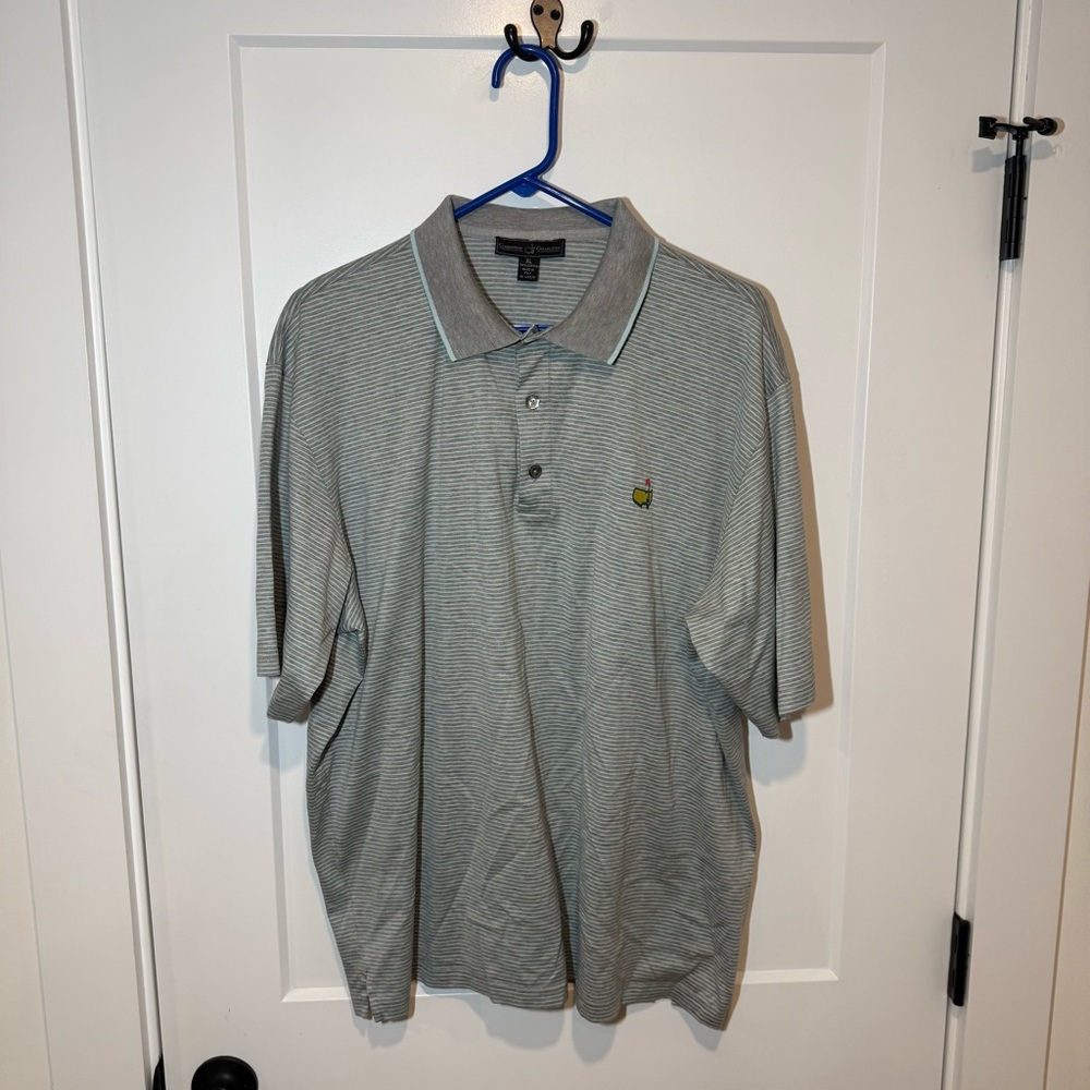 Masters Clubhouse Collection Performance Stretch Golf Polo. Made in Italy XL